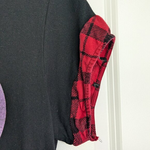 Upcycled Goth Vampie Dress - Picture 6 of 9